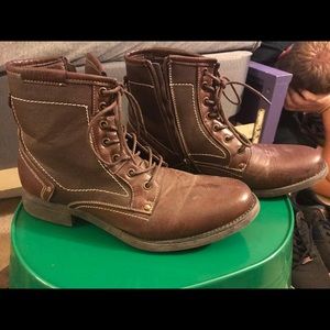 Lace up boots